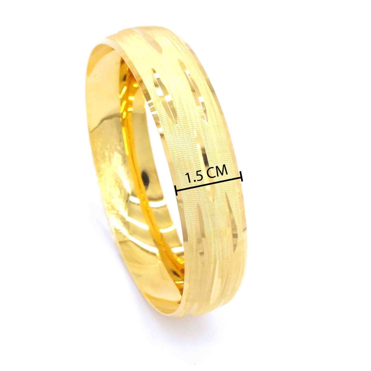 BZ Altın Kaplama 15mm İmitasyon Bilezik BLZ-1290