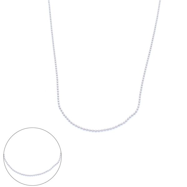 BZ Çelik Zincir Unisex 60 cm Zincir Kolye ZN-292